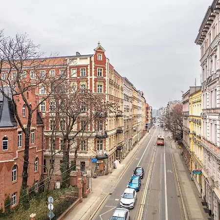 10w Ostrow Tumski Free Private Parking Apartment Wroclaw