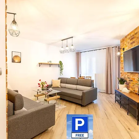 Apartment 10w Ostrow Tumski Free Private Parking Wroclaw